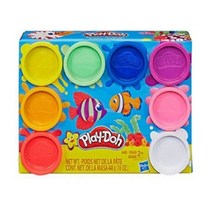 창의력 상상력 쑥숙 다양한 작품만들기 용 클레이도우 56g 8개