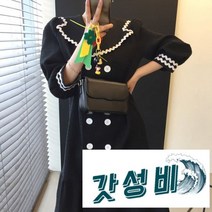 앙뜨몰 운서 임산부휴양지 피로연 하객룩 /, 원사이즈, 블랙