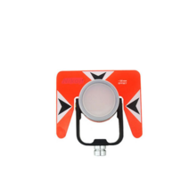 광파기 타겟팅 싱글 프리즘 렌즈 지적 측량 용품 거리, 노란 표지판 프리즘 가방, 1개