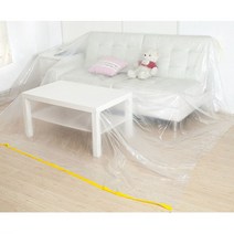 이사비닐덮개 대형 오염방지커버 가구 바닥 차량3M, 비닐커버스티커3x20