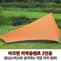 노지캠핑 백패킹 비박텐트 다용도텐트 이너 텐트 포함 원터치텐트 캠핑감성용품 원터치텐트추천, 2.텐트후라이(네이비)