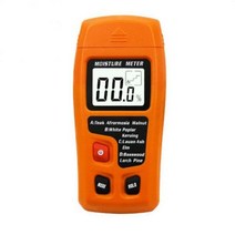 함수율 측정기 목재 수분 토양 습도 시험기 습도계 습기 감지기 나무 밀도 디지털 테스터, Orange 1개