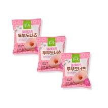 풀스쿡 글레이즈 두부도너츠 (50gX3) 브런치 홈베이킹 두부빵 간편간식 버터풍미, 11세트