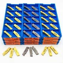 선반 밀링 바이트 슬로 팅 도구 mgmn300 mgmn400 mgmn200 mgmn150 cnc 도구 오리지널 카바이드 블레이드 절단 및 홈 가공 도구 mgmn 300, 10개(1박스), mgmn300m nc3030