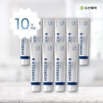 조선제약 하이드로젠치약 10통 계면활성제없는치약