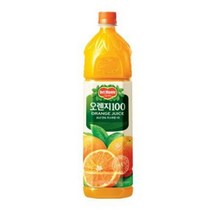 칠성 탕비실 손님대접 가족간식 델몬트 오렌지 주스 과즙음료 과일주스 생과일 1.5L 6개, 25세트