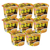 오뚜기 치즈볶이 컵라면 대, 8개