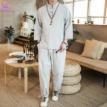셀럽당 여름 남자개량한복 삼베옷 (M-5XL) 생활한복