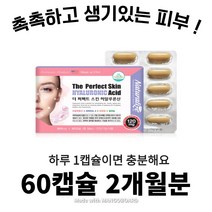 먹는 히알루론산 하이루론산 히아루론산 하일루론산 제품, 더퍼펙트스킨 히알루론산 60캡슐 (2개월분)