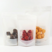 바이올팩키지 화이트창 스탠딩지퍼백 대 사이즈 18X26 cm 100매, 대(L), 1개, 100개입