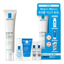 (정품)라로슈포제 에빠끌라 듀오(+) 에센스 기획(포밍크림15ml 토너15ml 시카밤3ml*2) 각질 잡티제거~, 1개