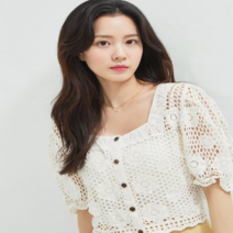 로엠 로엠 스퀘어넥 크로셰 가디건 _K RMCKC37RT6