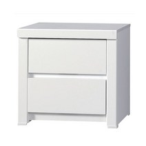 매그너스 화이트 협탁/미니서랍장침대협탁전화대받침