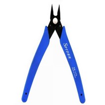 고강도 13Cm 사선 정밀니퍼 플라이어 미니니빠 뺀치 전선피복 커팅 절단 수공구 프라모델, 1개