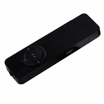 음악 미디어 Mp3 플레이어 휴대용 스트립 스포츠 무 사운드 MP3 지원 마이크로 TF 카드 USB 안녕 Fi, Black_CHINA
