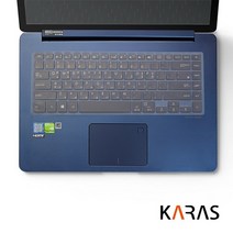 삼성 갤럭시북2 프로 NT950XEW NT950XEV 시리즈 노트북 키스킨 키보드커버 덮개, 04.문자인쇄(블랙)