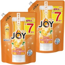 조이 식기용 세제 발렌시아 오렌지 리필 1.65L 2개