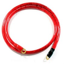 자동차 접지 케이블 마이너스 케이블 튜닝 4게이지, 상품선택, 50cm, 50cm