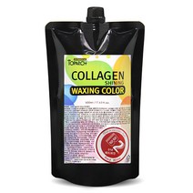 토파 콜라겐 샤이닝 왁싱칼라 500ml 헤어매니큐어 염색약, 레드와인