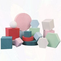 촬영용 전시대 디스플레이 작품 박스 받침대 소품, 샴페인삼각형크기0x0cm