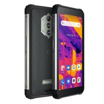 열화상카메라 열화상 카메라 열화상카메라대여 스마트 열화상카메라Blackview BV6600 Pro 견고한 스마트 폰, [02] EU Version, [01] Black