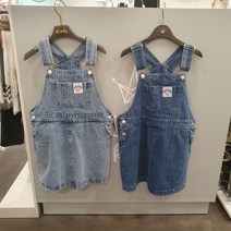 신디키즈 NC08 편한핏 데님 오버롤 스커트 CITV23S2Z