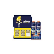 질레트 프로글라이드파워 면도날 10입 + 젤 2개 b, 질레트 프로쉴드 면도날 10입 + 젤 2개 b