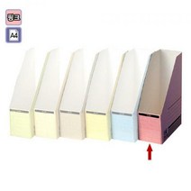 종이화일꽂이 5개팩 분홍 OfficeDEPOT, 본상품선택