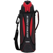 THERMOS 써모스 대용량 휴대용 등산용 추천 진공 단열 보온 보냉 물 병 보틀 텀블러 1 L 스포츠 블랙