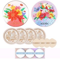 최신상 에이지투웨니스 에센스 커버팩트 플로라 에디션 본품2개 + 리필4개 +퍼프 3매, 23호세트+퍼프3매