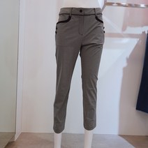 이동수골프 [2001안양점] 여성 체크 여름 바지 fobsl3020 블랙