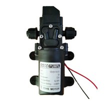 농업용 양수기 엔진 배수 펌프 수중 고압 다이어프램 자체 프라이밍 DC 12V 130PSI 분당 6L 72W, 12v72w-1, 1개