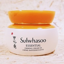 설화수 탄력 크림 75ml 에센셜 퍼밍 크림 EX+필링 패드