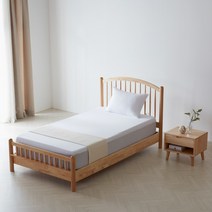 더식스 원목 침대 프레임 SS 코브, 1.그레타, 월넛