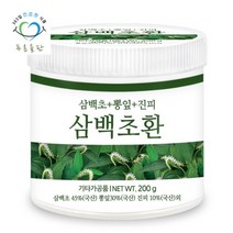 [푸른들판] 국산 삼백초환 뽕잎 진피 200gx1통 상엽 산백초 환, 1개, 상세 설명 참조