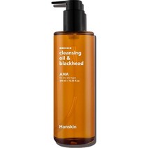한스킨 클렌징오일 앤 블랙헤드 AHA, 300ml, 8개