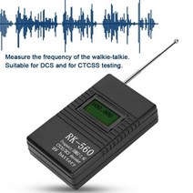 라돈측정기 방사능측정기 방사능 소음측정기 RK560 50MHz-2.4GHz 주파수 카운터 미터 휴대용 핸드 헬드 테, 한개옵션0