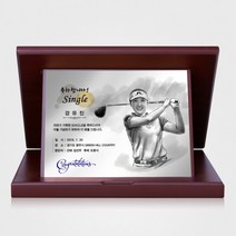 싱글패 홀인원패 이글패 골프 인물화 상패 기념패 golf 003, 수묵화_4인_선택안함_선택안함_선택안함