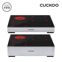 쿠쿠 CIHR-A301FB 하이브리드 3구 전기레인지 공식판매점 SJ, 스탠드150mm