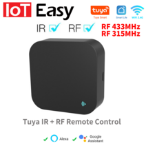 32인치스마트tv 캠핑tv Tuya-스마트 RF IR 원격 제어 와이파이 스마트 홈 에어컨 모든 TV LG 지원 알렉사, 01 1 PCS