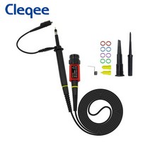 오실로스코프 부품 & 액세서리Cleqee P4100 고전압 오실로스코프 프로브 2KV 조정 가능한 감쇠를위한 안전, 한개옵션0