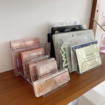 깔끔한 화장대 심플한 아크릴 트레이 화장품 진열 정리함 투명, 대 사이즈