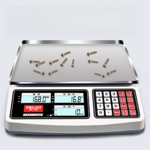 계수용 탁상 전자저울 고정밀 카운팅 중량 무게 측정, P. 모델 (10kg/0.01g)