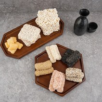 자연맛남 [강릉모래내한과] 강릉사천 모래내한과 찹쌀 과즐 강정 종합 모음 2kg, 1