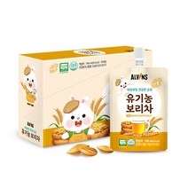 [엘빈즈] 매일매일 건강한습관 유기농보리차(액상차), 보리차맛, 10개, 100ml