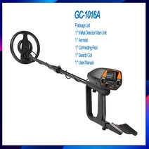 금속탐지기MD1012 금속 탐지기 Pinpointer Gold Digger Treasur Hunter 방수 미니 파인더 Detector for Kid, [02] GC-1016A