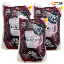 아워홈 오미자주스 2kg x3개
