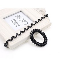 머리끈 선머리끈 꼬불이 세트 전화기 자국는 스프링 헤어 고무줄끈