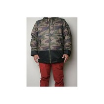 686 보드복 자켓 남성 Bomber Insulated Snowboard Jacket (M) Dark Camo Colorblock L9W123-CAMO