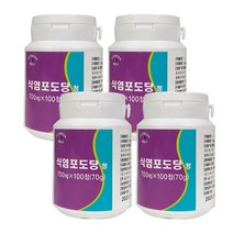 휘트니스 식염포도당 100정 4개